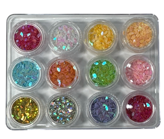 Decoración Multicolor – Para Uñas, Cara y Cabello