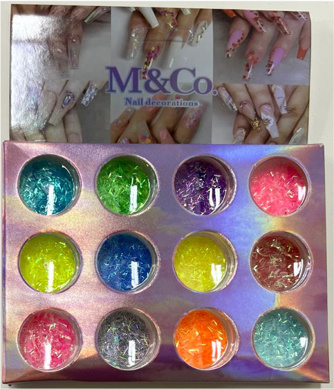 Decoración multiusos Para Uñas, Cara y Cabello