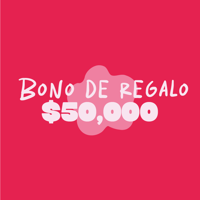 Bono de regalo $50.000