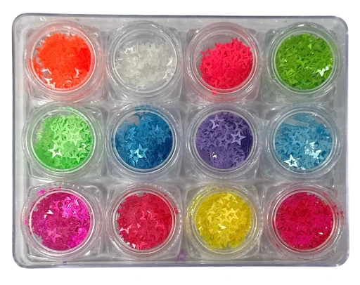 Decoración estrellas multiusos Para Uñas, Cara y Cabello