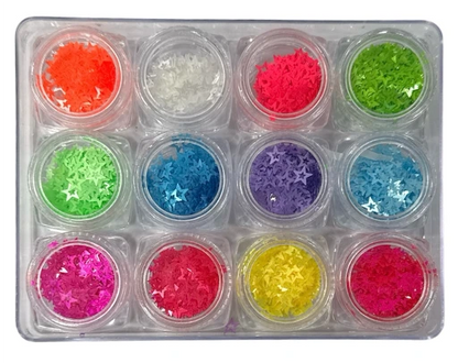 Decoración estrellas multiusos Para Uñas, Cara y Cabello