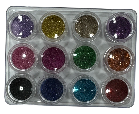 Decoración Multiusos escarchada – Para Uñas, Cara y Cabello