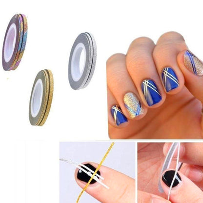 Cinta para decorar uñas