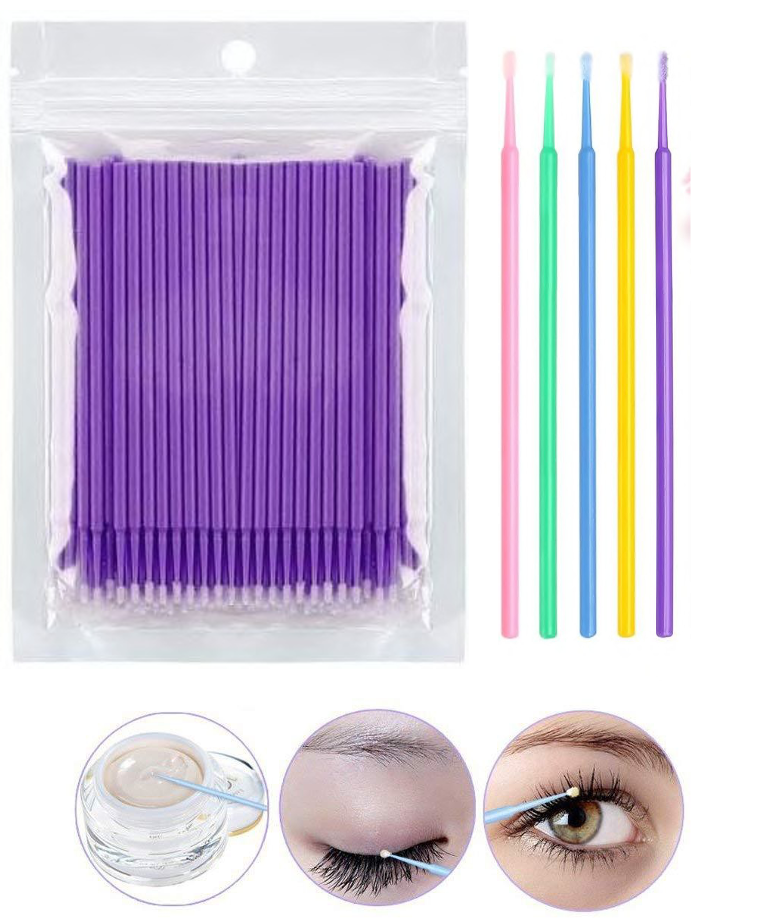 Micro aplicadores para pestañas