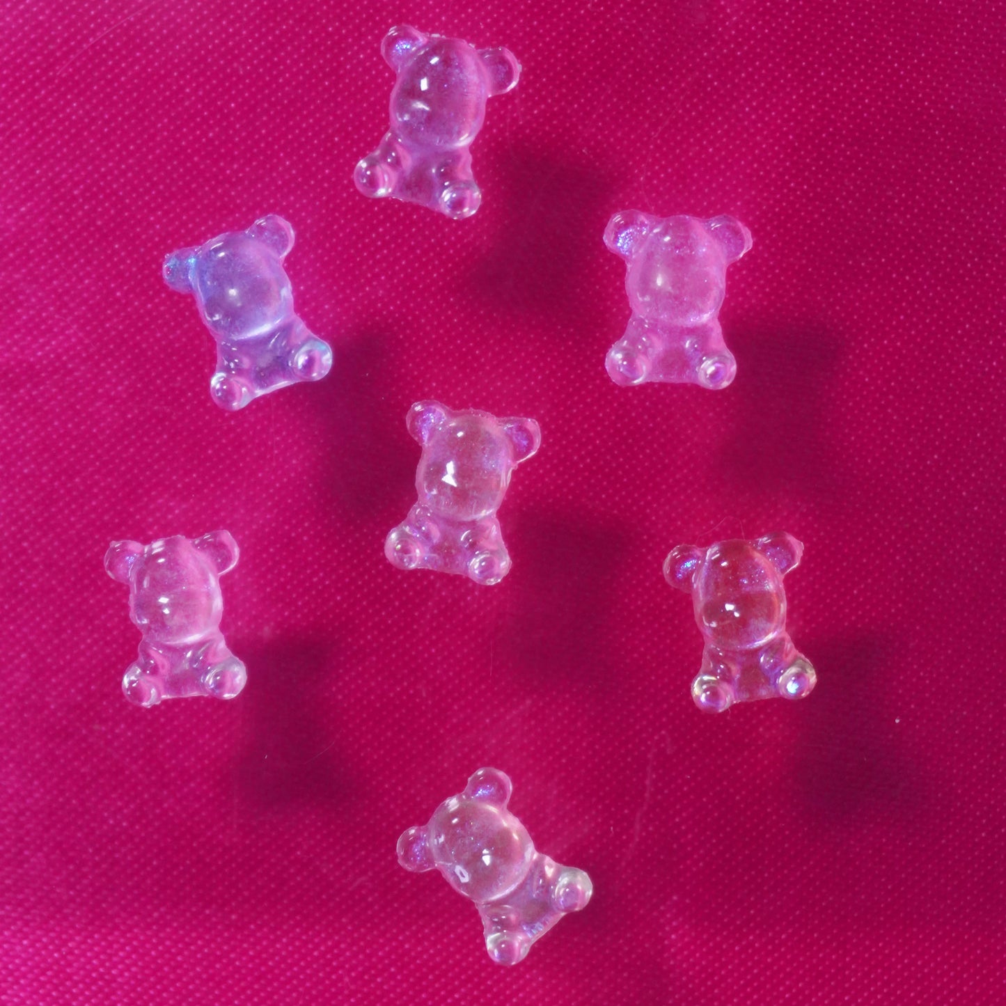 Decoración de uñas 3D ositos