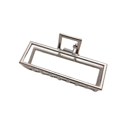 Pinza Rectangular Metalizada