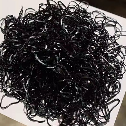 Cauchos en silicona para cabello x 500