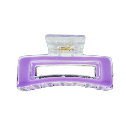 Pinza rectangular grande de colores