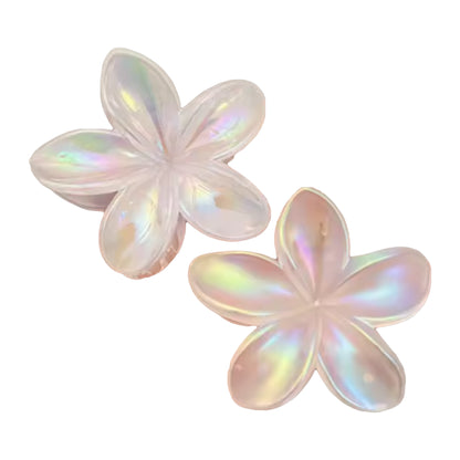 Pinza flor perlada