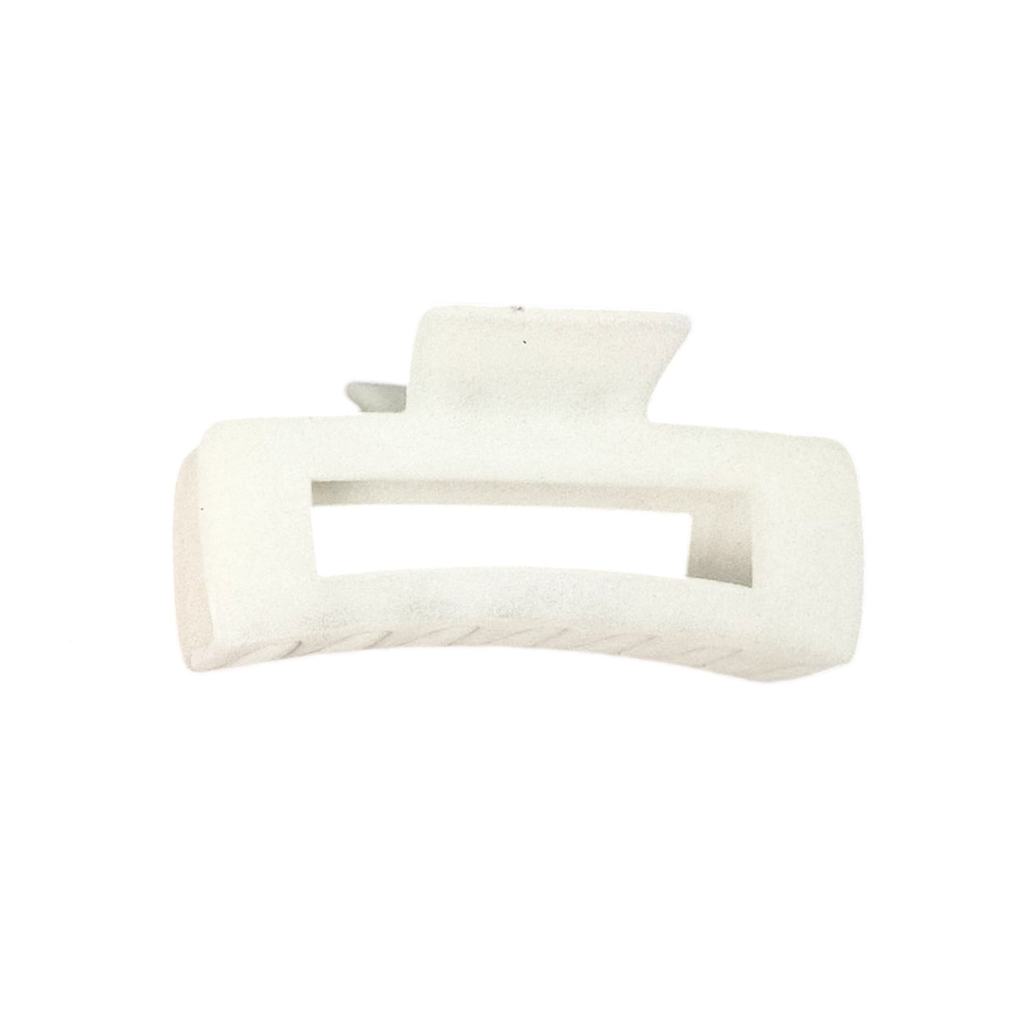Pinza rectangular grande de terciopelo