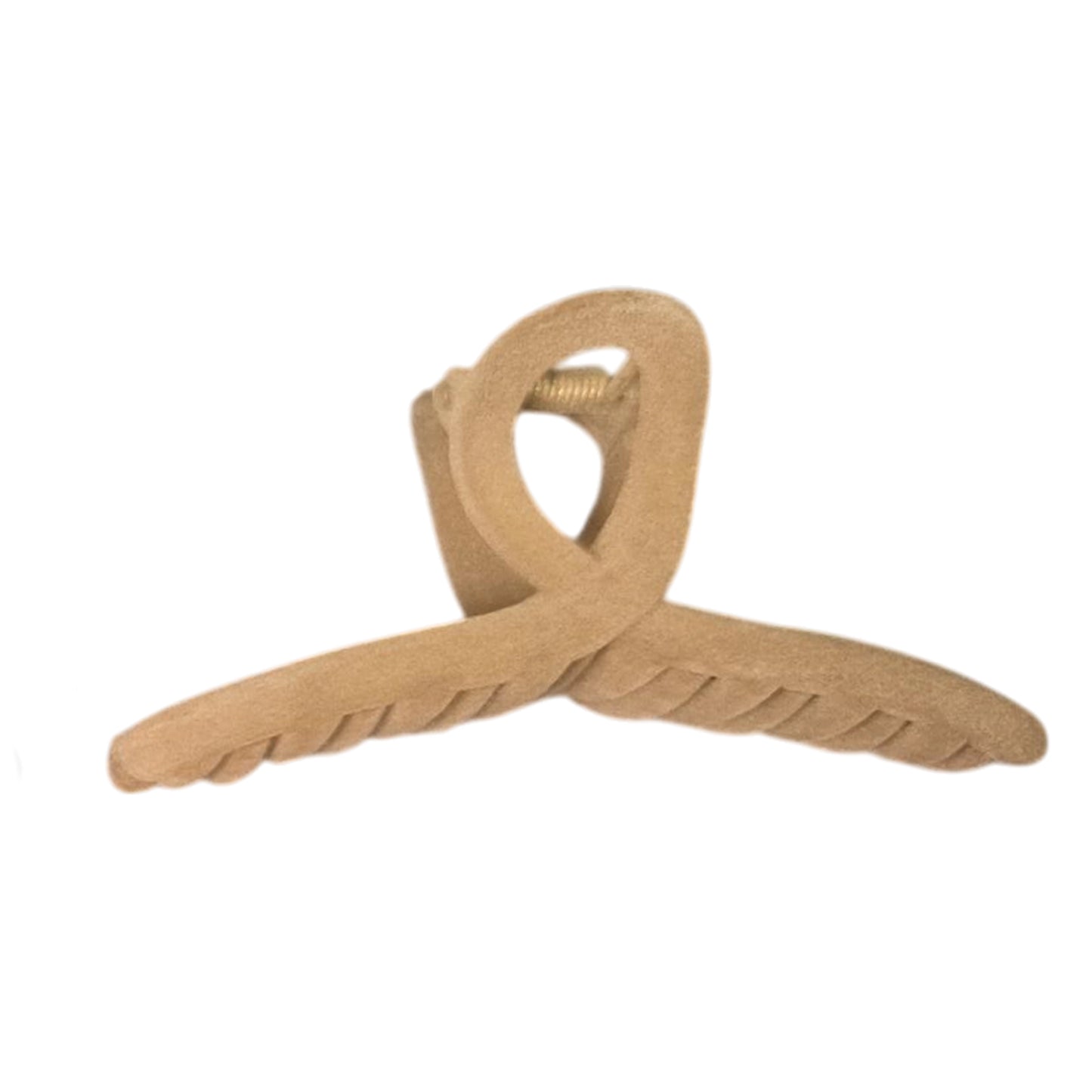 Pinza cruzada grande de terciopelo