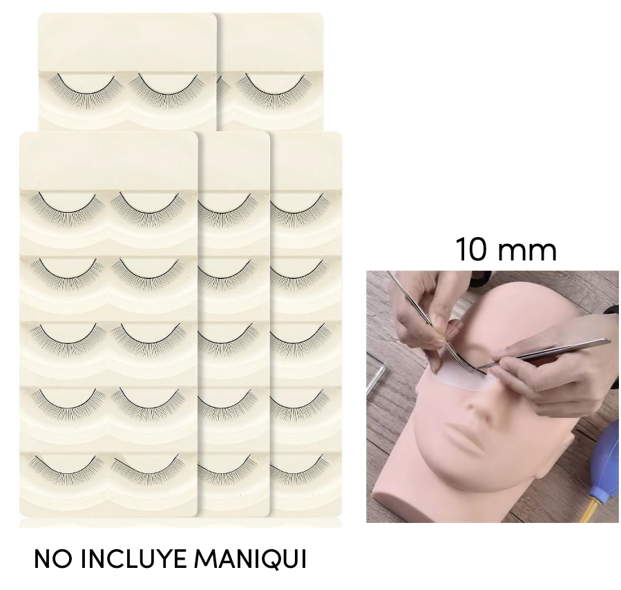 Pestañas de practica