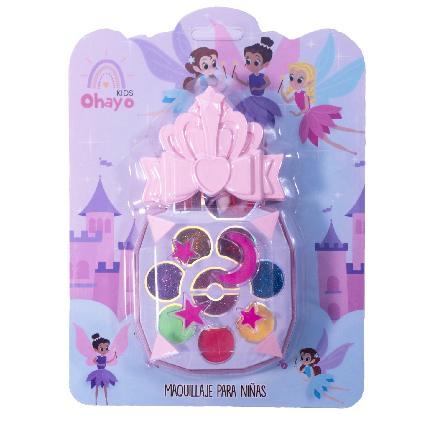 Maquillaje infantil castillo
