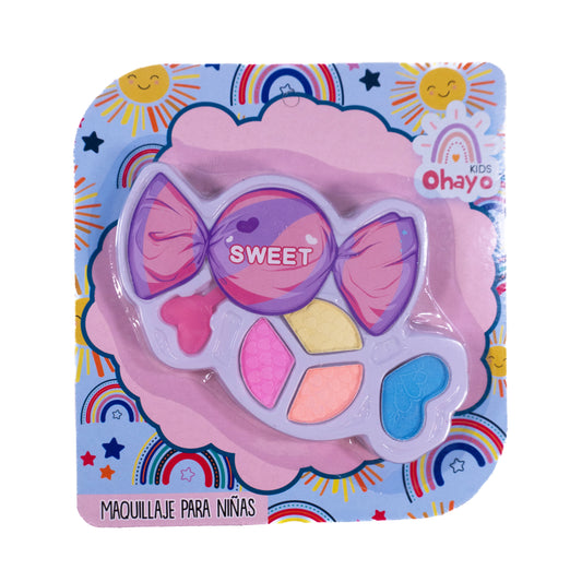 Maquillaje infantil candy