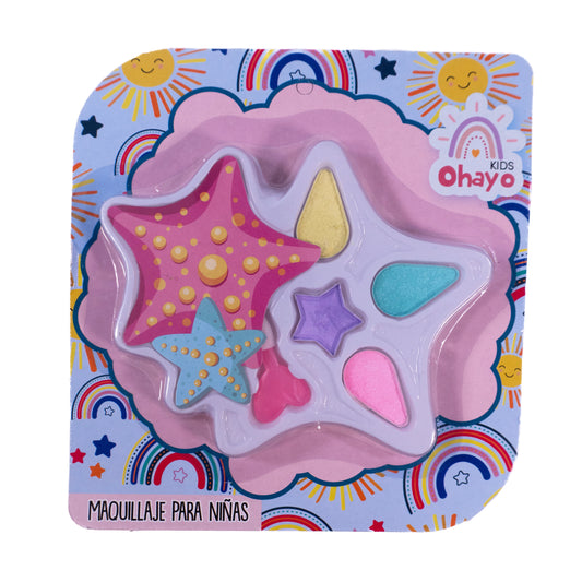 Maquillaje infantil estrella