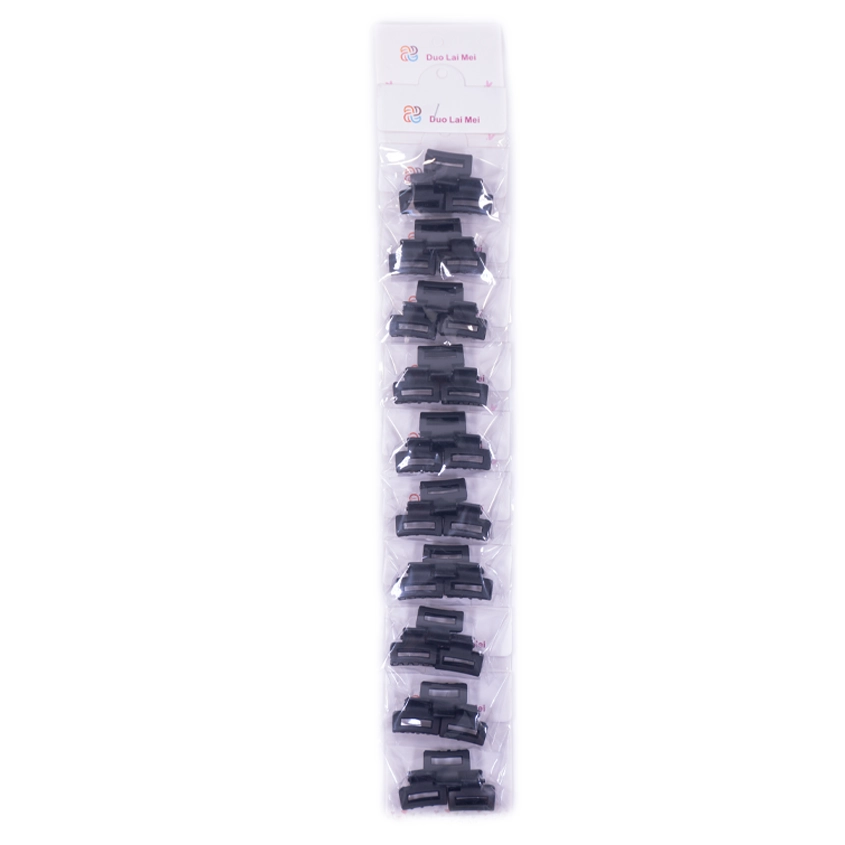 Pinza para cabello negro