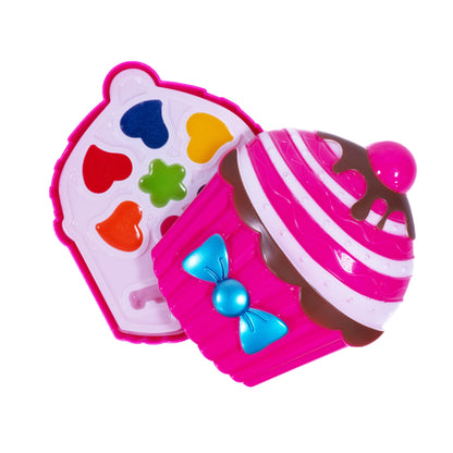 Maquillaje infantil cupcake